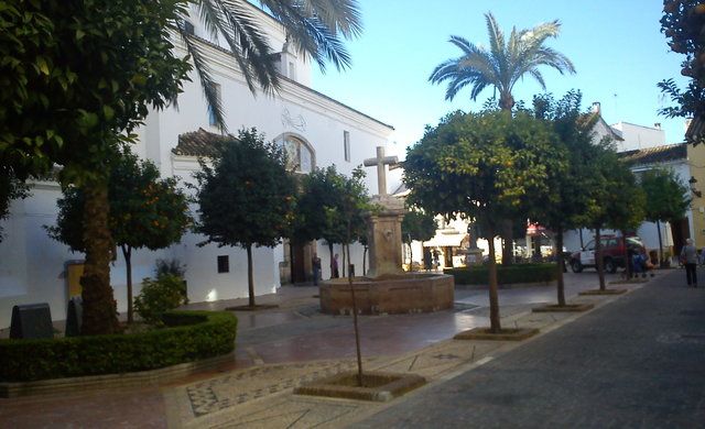 Gamla stadsdelen i Marbella